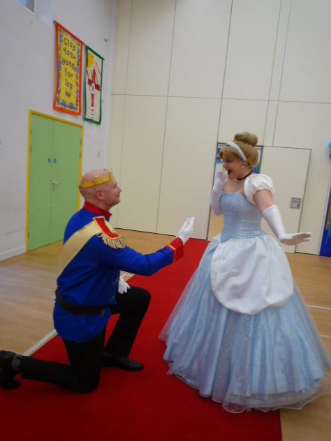 Prince Charming found Cinderella